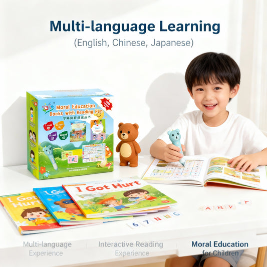 English, Chinese & Arabic